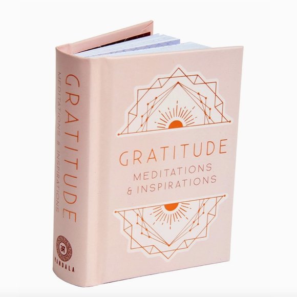 Gratitude Gift Set - Reflection Journal, Mini Book with Quotes and Candle - Picture 3 of 9